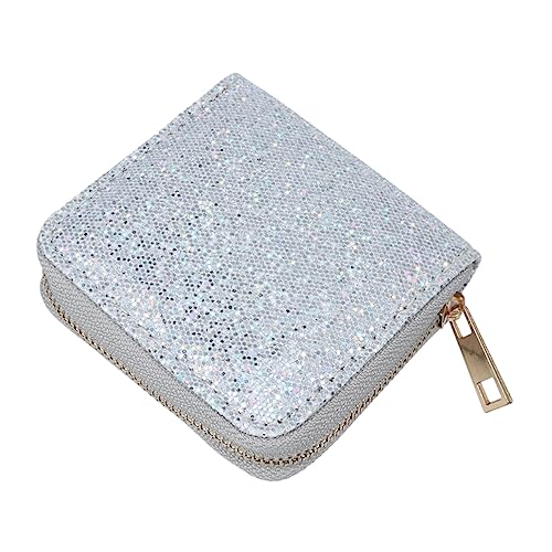 PACKOVE Glitzer geldbörse Damen Clutch geldbörse Mini-Geldbörse für Frauen Kupplung für Geldbörsen Brieftasche Damen Münzgeldbörse kleines Portemonnaie Münze Kindertasche von PACKOVE