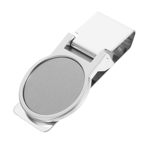 PACKOVE Geldklammer Aus Edelstahl Für Bürobedarf Stabile Geldscheinklammern Aus Metall Für Bargeldscheine von PACKOVE