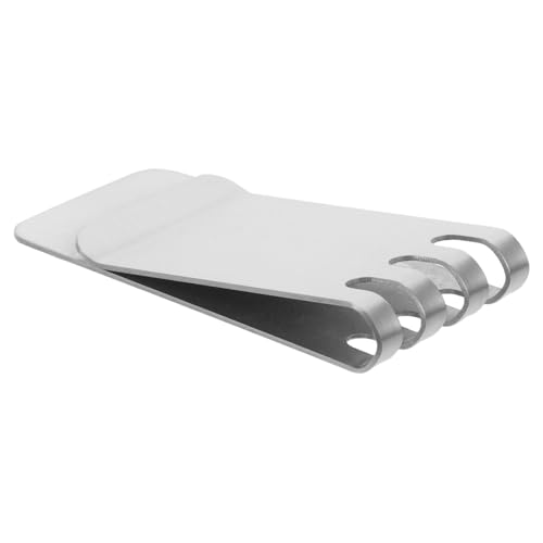 PACKOVE Geldklammer Minimalistischer Bargeld Organizer Clip Schlankes Design Sicherer Halt für Kreditkarten und Bargeld Langlebig und Leicht zu Tragen von PACKOVE