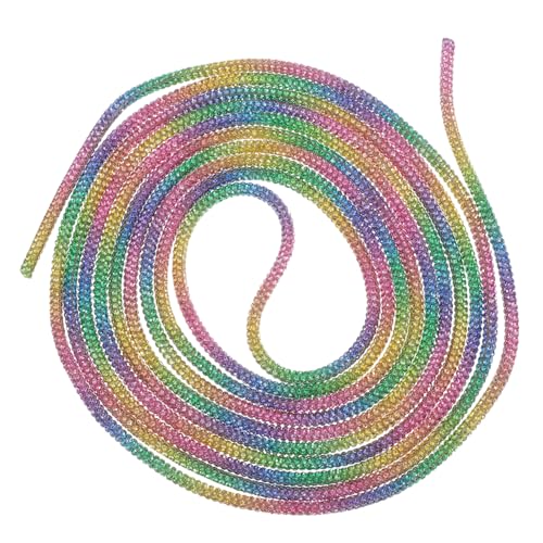 PACKOVE Glitzernde Strass Kordelzug mit Funkelnden Strasssteinen Ersatz Hoodie Schnürsenkel und Taillenkordel für Sweatpants Vielseitig für DIY Schmuck und Bekleidung von PACKOVE