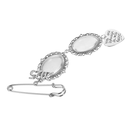 PACKOVE Graduation Photo Charm Brosche für Quasten Anhänger für Abschlussmützen Dekoration DIY Fotodekor für Abschlussfeier Elegantes zur Feier Besonderer Erinnerungen von PACKOVE