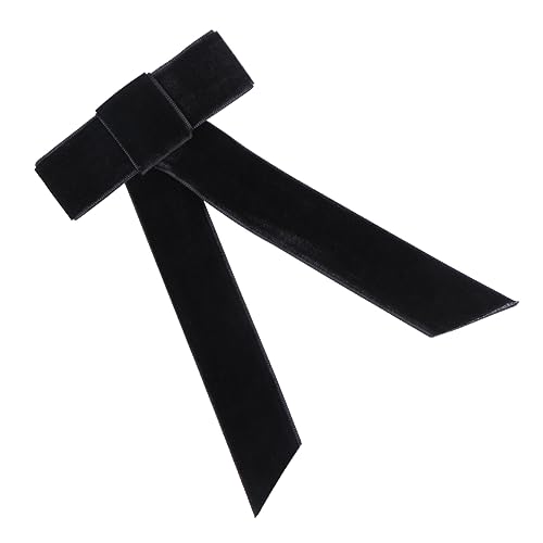 PACKOVE Große Bowknot Haarspange Für Mädchen Haarclips Schwarz Für Partys Und Besondere Anlässe Aus Langlebigem Material Gefertigt Einfach Zu Verwenden von PACKOVE