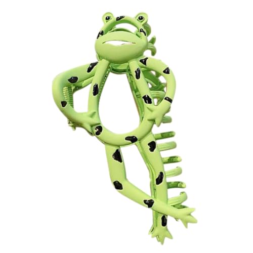 PACKOVE Großer Frosch Haarklammer Multifunktionale Cartoon Haarschnecke Für Dickes Langes Haar Starke Haltefunktion Stylisches Accessoire Für Frauen Und Mädchen von PACKOVE