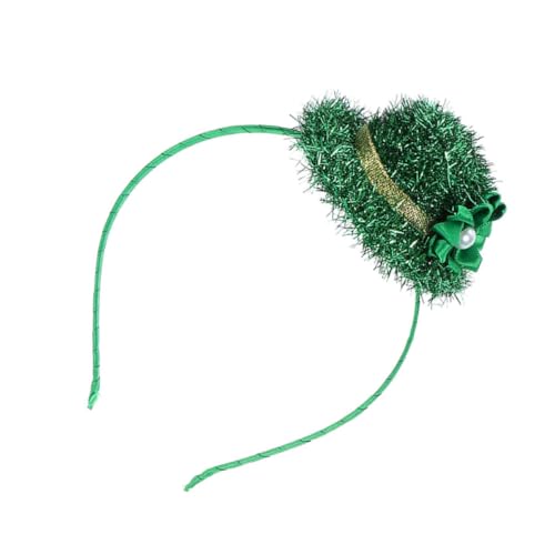 PACKOVE Stirnband Mit Grünem Hut Patricks Day Haarschmuck St. Patricks Day Kopfschmuck St. Patrick s Day Feier Kopfschmuck St Patricks Day Kopfschmuck Dünne Beine Heidelberg Zellstoff Kind von PACKOVE