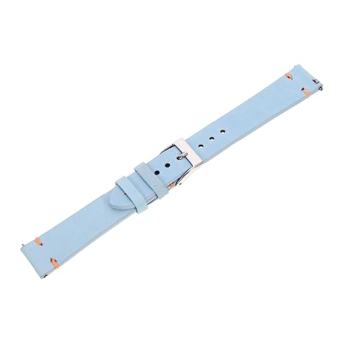 PACKOVE Gurt Uhrenarmband braune Lederuhr Acryl Armband einstellbar betrachten anschnaller Snaps gürtel Uhrenarmbänder aus Leder Uhrenarmbänder mit Schnalle Sport Zubehör Mann Echtes Leder von PACKOVE