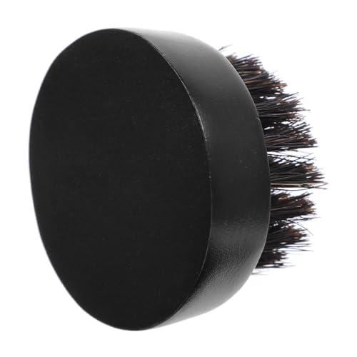 PACKOVE Bartbürste Holzgriff Wildschweinborsten Pflegebürste für Männer Multifunktionale Bartbürste für Herren Friseurwerkzeug für Bartpflege von PACKOVE
