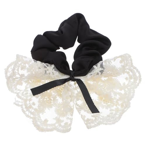 PACKOVE Haargummis Mit Spitzenschleife Elastische Haarbänder Für Pferdeschwanz Boho-stil Haaraccessoires Für Damen Und Mädchen von PACKOVE