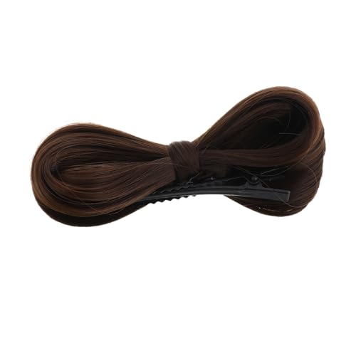 PACKOVE Haarkappe Für Partydekorationen Weihnachtskopfschmuck Hanfu Cosplay Perücke Haarperücke Mit Schmetterlingsschleife Für Frauen Weich Und Bequem von PACKOVE