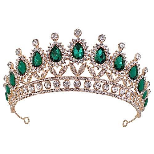 PACKOVE Haarreif für Brautkrone mit Strahlendem Design für Hochzeiten Partys Abschlussbälle und Besondere Anlässe von PACKOVE