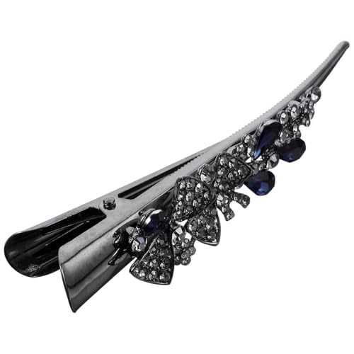 PACKOVE Haarspange Strass Haarnadel Vintage Haarschmuck Für Damen Abschlussball Hochzeit Geburtstag Metall Haarstyling-tool Große Haarspangen Für Mädchen von PACKOVE