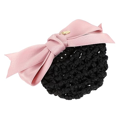 PACKOVE Haarspange mit Netz Professionelles Haar Snood für Damen Vielseitiges Haarschmuck Accessoire mit Schleifen Knoten für Formelle und Anlässe von PACKOVE