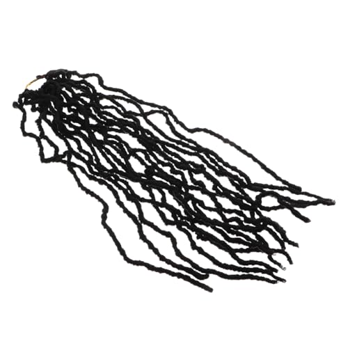 PACKOVE Häkel-haarverlängerungen Synthetische Locken Für Männer Und Frauen Locs Für Einfaches Styling Locken Häkelhaar Für Alltag Partys Und Reisen von PACKOVE