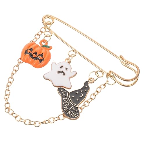 PACKOVE Halloween Brosche Pin für Damen und Herren Einzigartige Anstecknadel für Kleidung Schal Hut und Tasche Modisches Vintage Accessoire Einfach Anzubringen Perfektes von PACKOVE