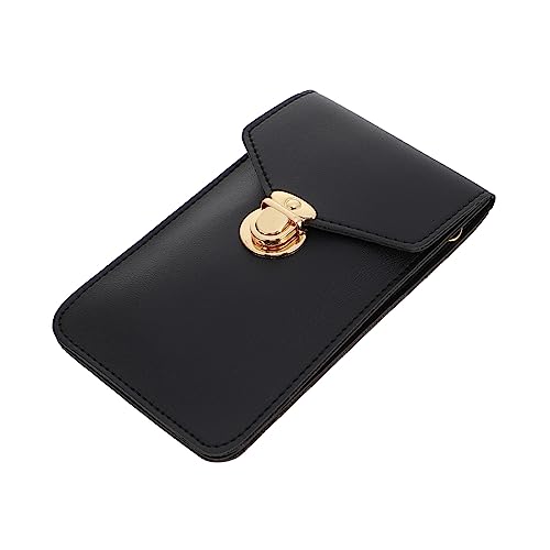 PACKOVE Handytasche Für Damen Umhängetasche Mit Transparentem Fenster Geldbörse Aus Abnehmbarer Schultergurt Wechseltasche Für Münzen Und Schlüssel von PACKOVE