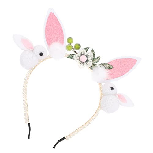 PACKOVE Hasenohren-stirnband Bunny Ohren Haarband Ostern Party Stirnband Dekoratives Mädchen Haarband Tierohr Party Kopfbedeckung von PACKOVE