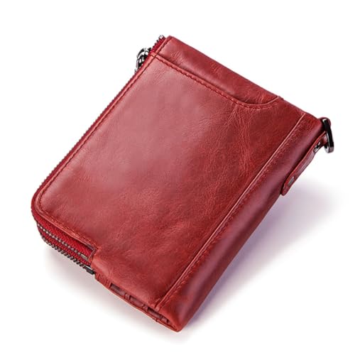 PACKOVE -diebstahlsichere Herren-geldbörse Stilvolle Dünne Leder-geldbörse Ausweishalter Geldbörse Modisch Für Männer von PACKOVE