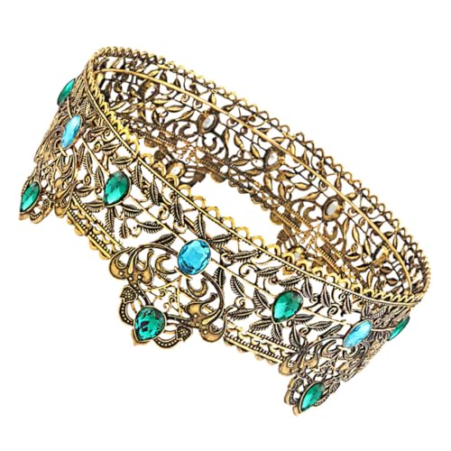 PACKOVE Herren Krone für Hochzeiten Dekorative Metallkrone mit Zirkonia für Männer für Cosplay Geburtstagsfeiern Abschlussbälle und Bühnenauftritte Klassisches Design Robuster Haarschmuck von PACKOVE