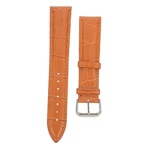 PACKOVE Lederriemen lederarmband lederarmbänder lederbänder ersetzen Gurt Zubehör Mann Rostfreier Stahl von PACKOVE