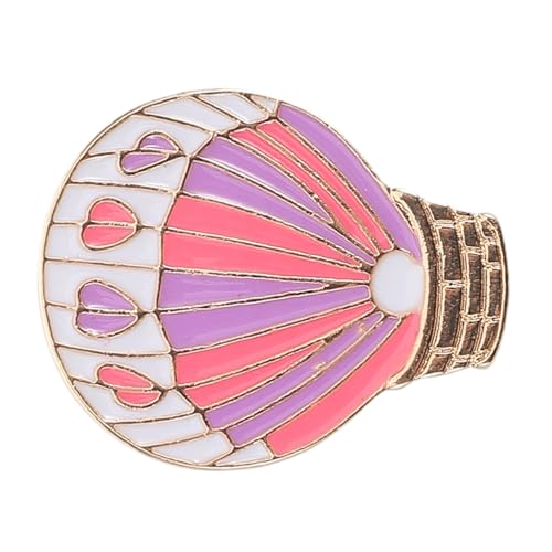 PACKOVE Herz Luftballon Brosche aus Zinklegierung Modischer Anstecker für Anzug und Rucksack Vielseitiger Valentinstags Schmuck Liebevolles für Damen und Herren von PACKOVE