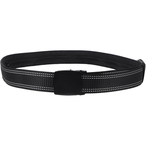 PACKOVE Hidden Money Belt Für Herren Anti-diebstahl Geldgürtel Mit Legierungsschnalle Modischer Und Sicherer Reisegürtel Für Outdoor-aktivitäten Und Reisen von PACKOVE