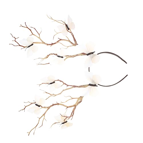 PACKOVE Luxuriöses Haarschmuck Für Halloween Einzigartiges Cosplay Stirnband Mit Lebhaften Schmetterlingen Für Partys Und Besondere Anlässe von PACKOVE