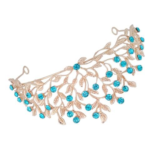 PACKOVE Hochzeits Tiara für Bräute Krone mit Strass Leicht zu Tragen für Partys Tänze Geburtstagsfeiern und Besondere Anlässe Design von PACKOVE