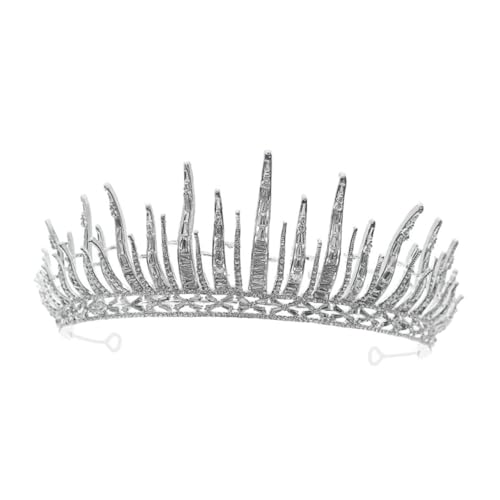 PACKOVE Hochzeitskrone Für Frauen Mädchen Bräute Brautkopfschmuck Mit Strass Elegant Und Auffällig Für Hochzeiten Bankette Partys von PACKOVE