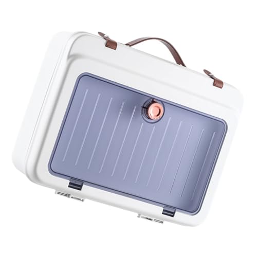 PACKOVE Reisedokumentenmappe Aktenordner Aktenaufbewahrungsbox Fürs Büro Zu Hause Zertifikatsaufbewahrungstasche von PACKOVE