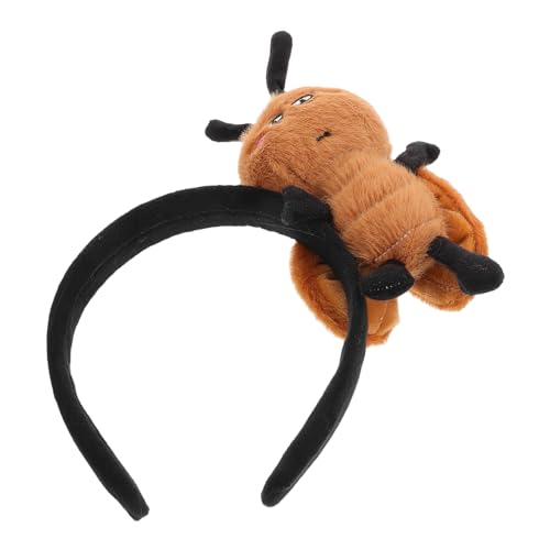 PACKOVE Plüsch-haarband Mit Kakerlaken-motiv Tierstirnband Für Erwachsene Verspieltes Stirnband Für Partys Festivals Cosplay Und Veranstaltungen von PACKOVE