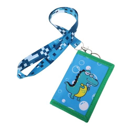 PACKOVE Niedliche Cartoon-geldbörse für Jungen und Mädchen für Jungen und Mädchen Neuartige Geldbörse Aus Segeltuch mit Schlüsselband von PACKOVE