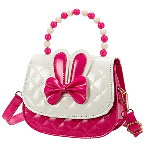 PACKOVE Mädchen Umhängetasche Umhängetasche Für Kinder Schultüten Handtasche Crossbody-umhängetasche Umhängetasche Mit Schleife Mädchen Rhombus Geldbörse Kinder-Einkaufstasche von PACKOVE