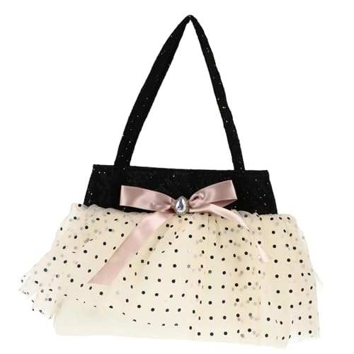 PACKOVE Kinderhandtasche mit Mesh-Design Langlebig und Praktisch Kleines Portemonnaie für Mädchen Geschenkidee zu Weihnachten und Geburtstag Modische Umhängetasche für Junge Mädchen und von PACKOVE