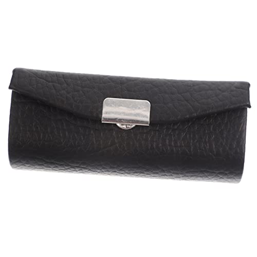 PACKOVE Klein Lippenstiftetui mit Spiegel Eleganter Tragbarer Lippenstifthalter aus Leder für Damen Hochwertige Aufbewahrung für Unterwegs für Schule und Arbeit von PACKOVE