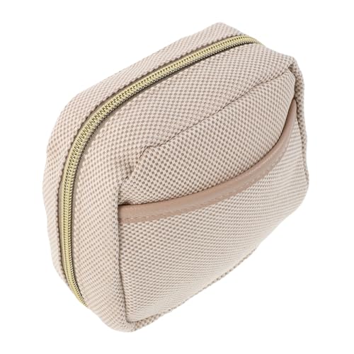 PACKOVE Kleine Leichte Reise-Make-up-Tasche aus Polyester mit Mehreren Fächern Reißverschlussgesicherter Organizer für Täglichen Gebrauch und Kurze Trips von PACKOVE