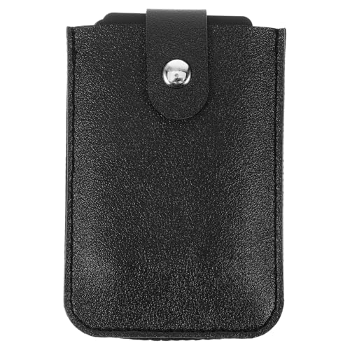 PACKOVE Kompakter Kartenhalter Aus Pu Mit RFID-Schutz Für Kreditkarten Id Und Versicherungskarten Praktisches Design Für Damen Und Herren von PACKOVE