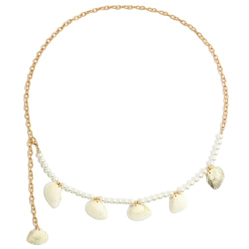 PACKOVE sexy Körperkette Taillenperlen für Frauen Hüftkette perlenkette pearl necklace Körperketten wulstige Körperkette Europäisch und amerikanisch Schmuck Gürtel Zubehör von PACKOVE