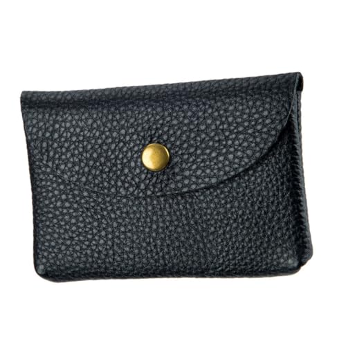 PACKOVE Kompakte Mini Geldbörse aus Hochwertigem Material mit Münzfach und Kartenhalter Leicht und Tragbar für Damen und Herren Praktisches Portemonnaie für Kleingeld und Bankkarten von PACKOVE