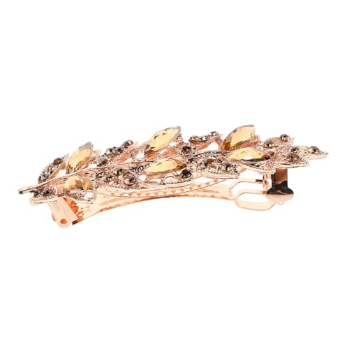 PACKOVE Kopfklemme Aus Metall Design Haarnadel Klemme Starker Griff Rutschfest Große Haarspange Haar-styling-zubehör Für Damen Und Mädchen von PACKOVE