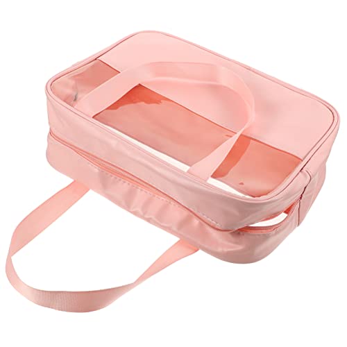 PACKOVE Durchsichtige Reise-Kosmetiktasche Pu Leicht Und Langlebig Make-up-Organizer Mit Sicherer Aufbewahrung Für Damen Und Herren Unterwegs von PACKOVE