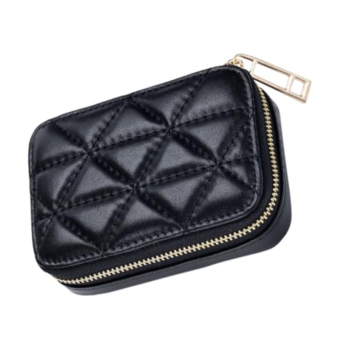 PACKOVE Kosmetiktasche Für Lippenstifte Mit Spiegel Tragbare Pu Schminktasche Für Damen Organizer Für Lippenstift Und Kosmetik Stilvoller Kulturbeutel Für Reisen Geschenkidee von PACKOVE