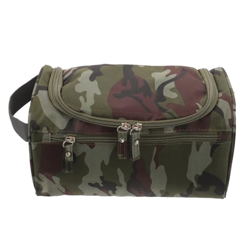PACKOVE Kosmetiktasche für Herren Großes Fassungsvermögen für Toilettenartikel und Pflegeprodukte Camouflage PACKOVE Kosmetiktasche für Herren Großes Fassungsvermögen für Toilettenartikel und Pflegeprodukte Camouflage von PACKOVE
