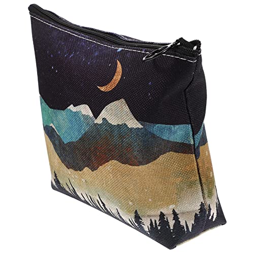 PACKOVE Kosmetiktasche mit Großem Fassungsvermögen Robustem Reißverschluss für Aufbewahrung von Make Up Toilettenartikeln und Kleinen Gegenständen für Damen und Herren von PACKOVE