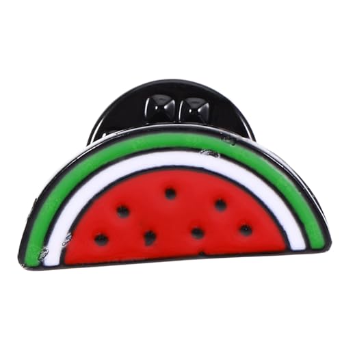 PACKOVE Kreative Modische Wassermelonen Brosche Damen Anstecknadel Leicht Tragbar Niedliche Obst Cardigan Pin für Mädchen Geburtstag Jubiläum Accessoire von PACKOVE