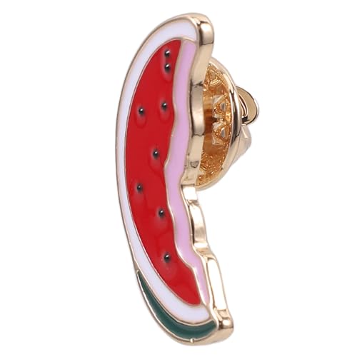 PACKOVE Kreative Wassermelonen Brosche Damen Cardigan Clip Leicht und Elegant Modischer Anstecknadel für Kleidung und Schal als für Frauen und Freunde von PACKOVE