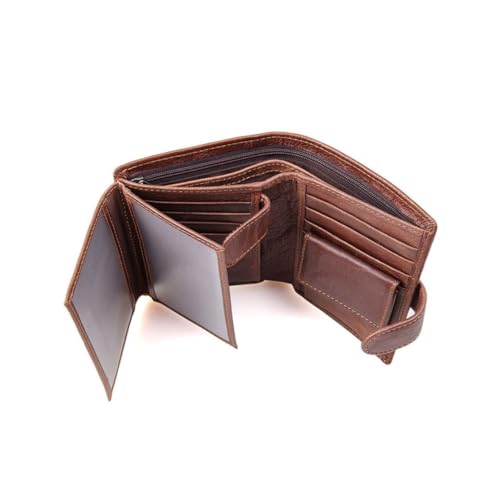 PACKOVE Kreditnehmer Für Männer Geldbörse Münzbeutel Schlüsselbund Carteras para Hombres Münze Brieftasche Coffee von PACKOVE