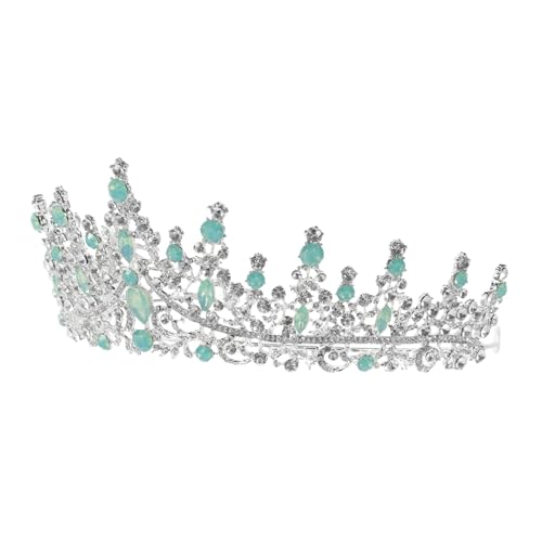 PACKOVE Strass Stirnband Hochzeit Tiara Krone Barock Strass Kopfschmuck Für Braut Frauen Mit Strasssteinen Für Verschiedene Anlässe von PACKOVE