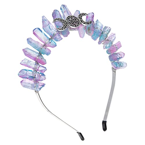 PACKOVE Kristall Stirnband Hexe Cosplay Kopfbedeckung Göttinnenkrone Halloween Krone Kopfschmuck Für Bankett Hochzeitsdekoration Geburtstag Tiara Abschlussball PACKOVE Kristall Stirnband Hexe Cosplay Kopfbedeckung Göttinnenkrone Halloween Krone Kopfschmuck Für Bankett Hochzeitsdekoration Geburtstag Tiara Abschlussball von PACKOVE