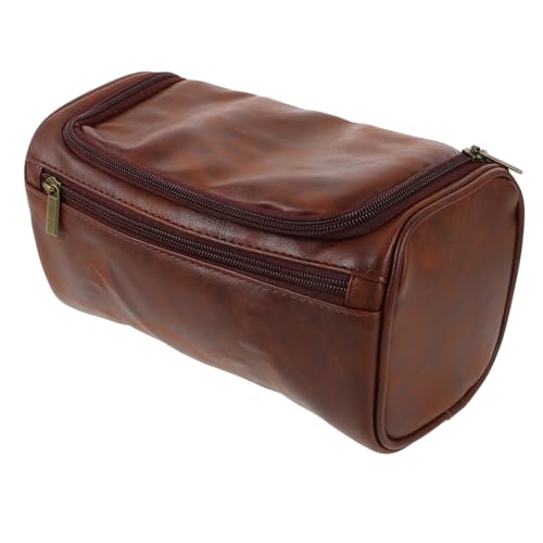 PACKOVE Kulturbeutel Mit Großer Kapazität Kulturtasche Reisetaschen Kleine Make Up Tasche Kulturtasche Reise Toilettenartikel Kosmetiktasche Reisetasche Damen Gesteppt Damen von PACKOVE