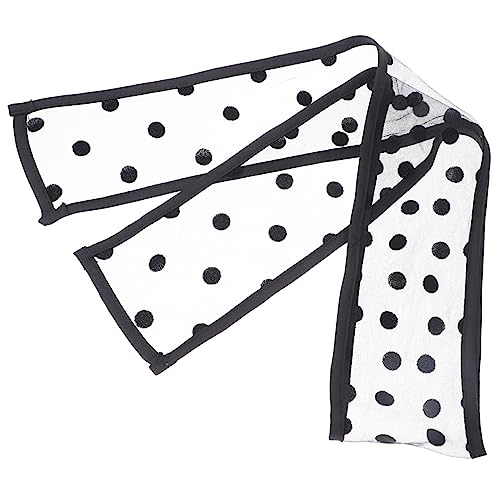 PACKOVE Lace Haarschmuck für Damen Eleganter Spitzenkragen Hals Schal Haarband Vielseitiges Accessoire für Hochzeiten Partys und Besondere Anlässe von PACKOVE