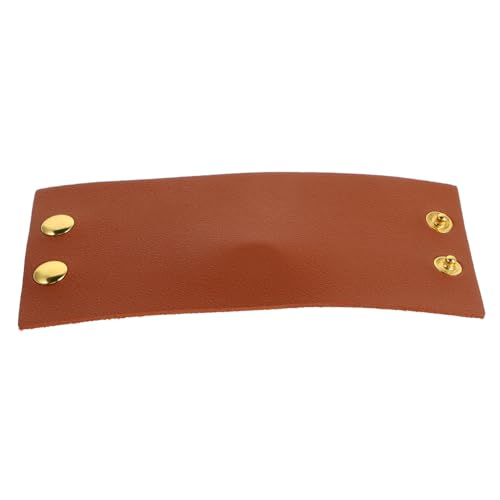 PACKOVE Leder Stirnband Pferdeschwanzhalter Für Dickes Haar Dickes Haarband Haargummi Pferdeschwanzhalter Modischer Kopfschmuck Haarmanschettenhalter Mädchen Kopfschmuck Einfacher von PACKOVE